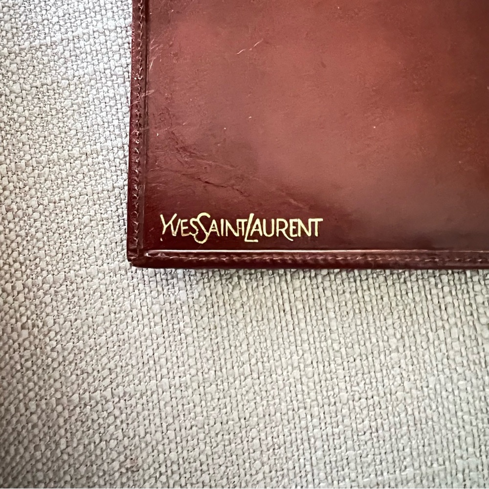 YvesSaintLaurent YSL Canvas and Leather card/money holder could be hers or his - Picture 4 of 6
